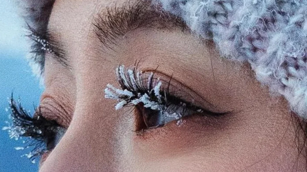 Close-up winter portrait from the Chasing Snow Dreams documentary